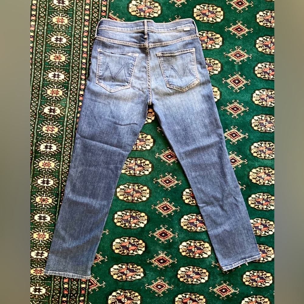 MOTHER mid- rise dazzler ankle jeans 30